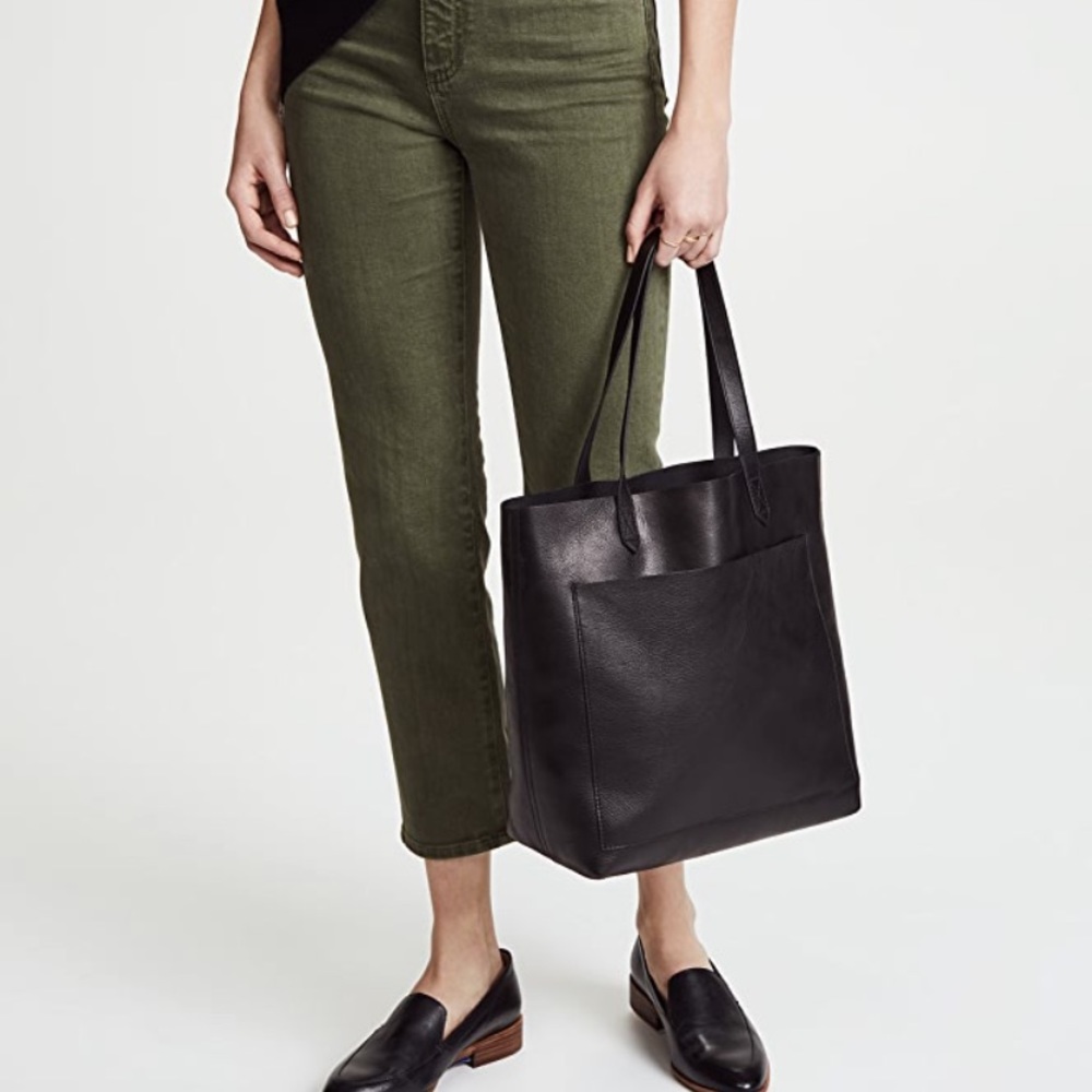 Black Madewell Transport Tote